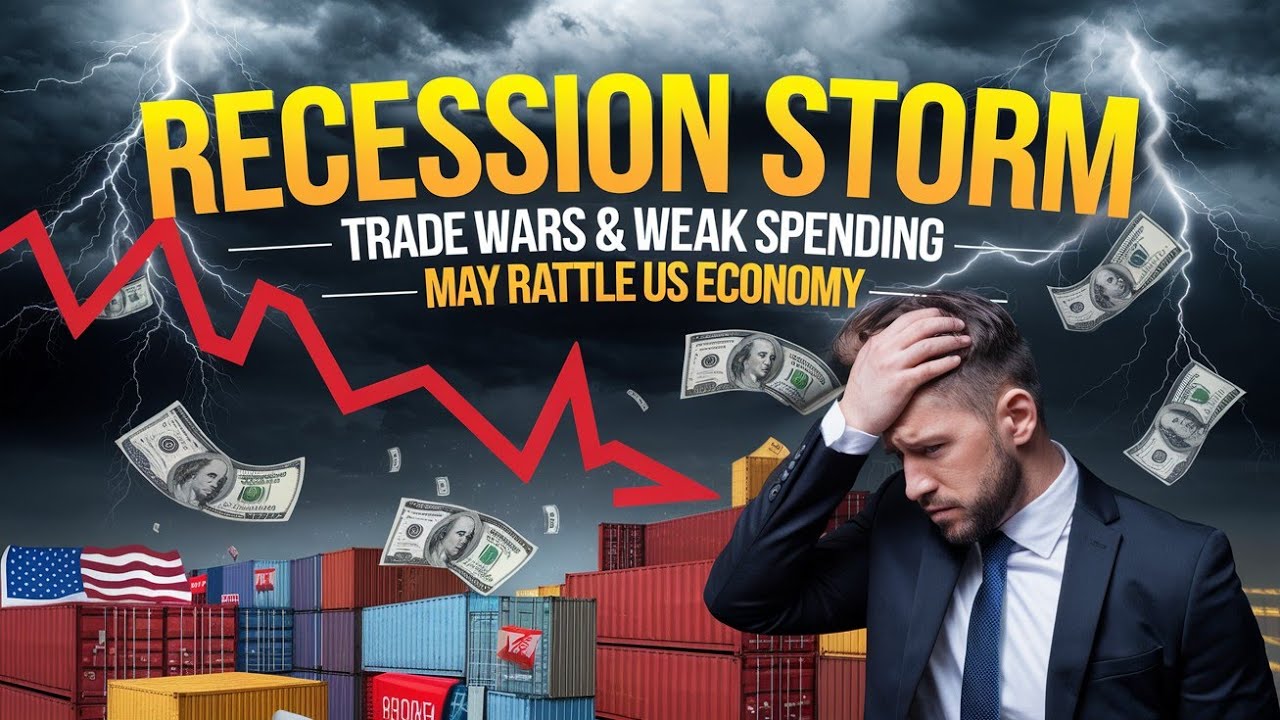 Recession Storm Brewing: Trade Wars & Weak Spending May Rattle US Economy