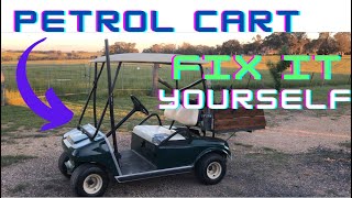 PETROL OR GAS GOLF CART NOT STARTING HOW TO FIX IT YOURSELF