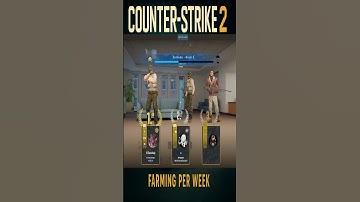CS2 Case Drop Weekly #7| Farming 5 Accounts  #cs2 #drop Counter- #cs2  #shorts #shortvideo