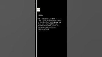 MFCCs