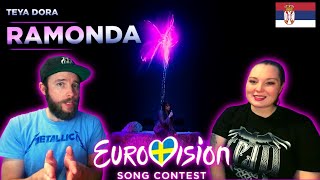 Serbia's Eurovision Finalist! PZE24: Teya Dora - Ramonda | Finale | First Time REACTION #eurovision