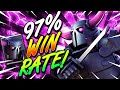 +1000 TROPHIES IN ONE PUSH!! NEW PEKKA DECK IN CLASH ROYALE!!