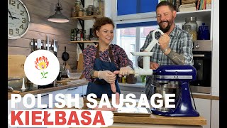 Polish FRESH SAUSAGE  BIAŁA KIEŁBASA; How to make Polish food by Polish Your Kitchen