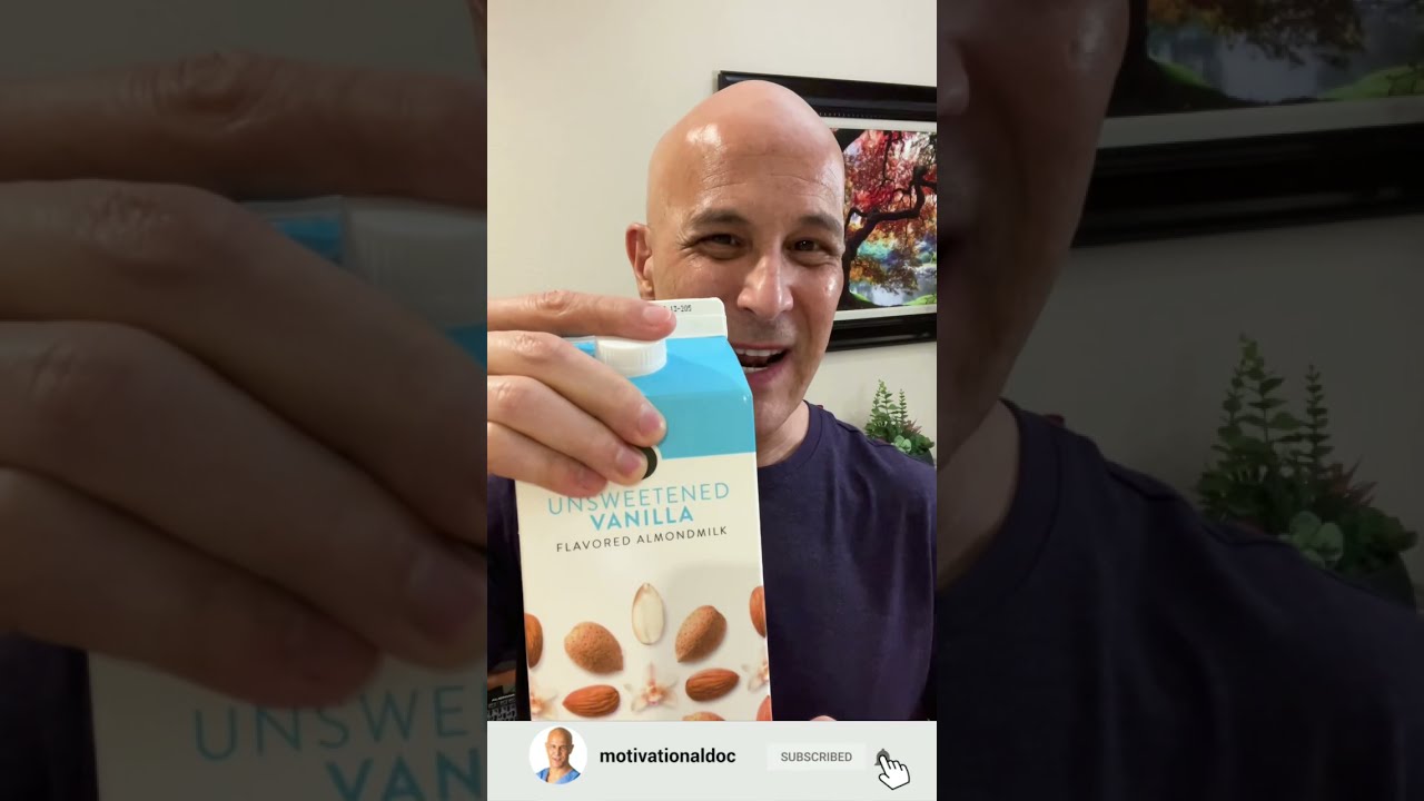 Wow I Love You Almond Milk Dr Mandell Almondmilk