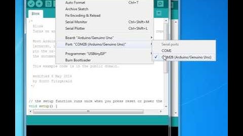 Uploading Arduino blink sketch @adafruit #adafruit