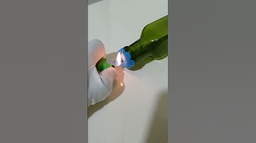 V30 - Bottle and Self-impulse Force ?!! - Subscribe Please #explosion #art #short #shorts