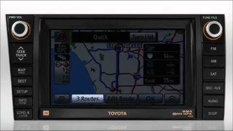 Navigation (input an address) Sequoia/Tundra Toyota of Slidell