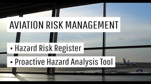 Risk Management Solution Demo - Hazard Register and Proactive Hazard Analysis Tool