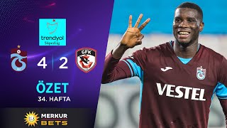 Merkur-Sports Trabzonspor 4-2 Gaziantep Fk - Highlights Özet Trendyol Süper Lig - 2023 24