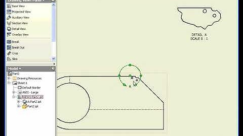 38 Detail View - Autodesk Inventor Tutorial - Drawing