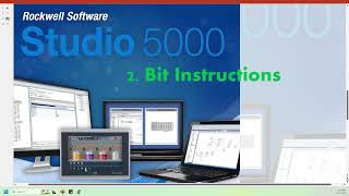 2.Studio 5000 -  Bit Instructions | PLC Tutorial
