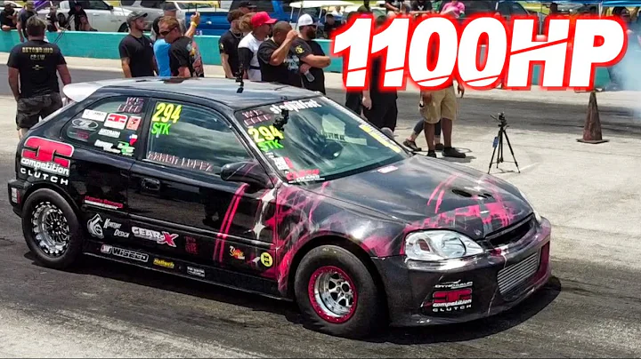SAVAGE 1100HP AWD Honda Civic DOMINATES Domestics ...