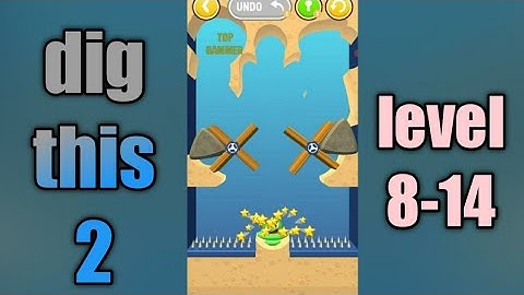 dig this 2 level 8-14 gameplay walkthrough Solution