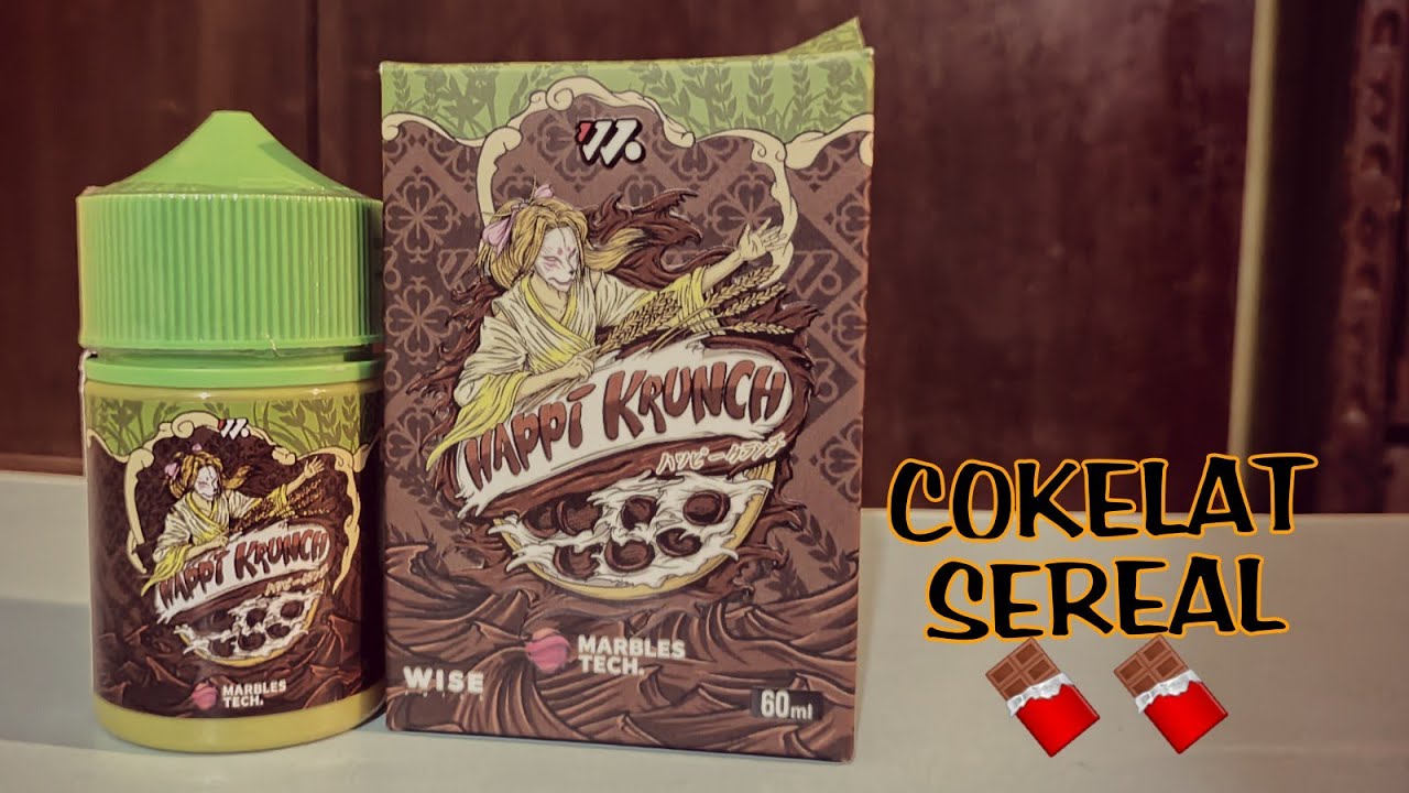Happi Krunch by WISE JUICE x Arifarisan.. Liquid Cereal Cokelat
