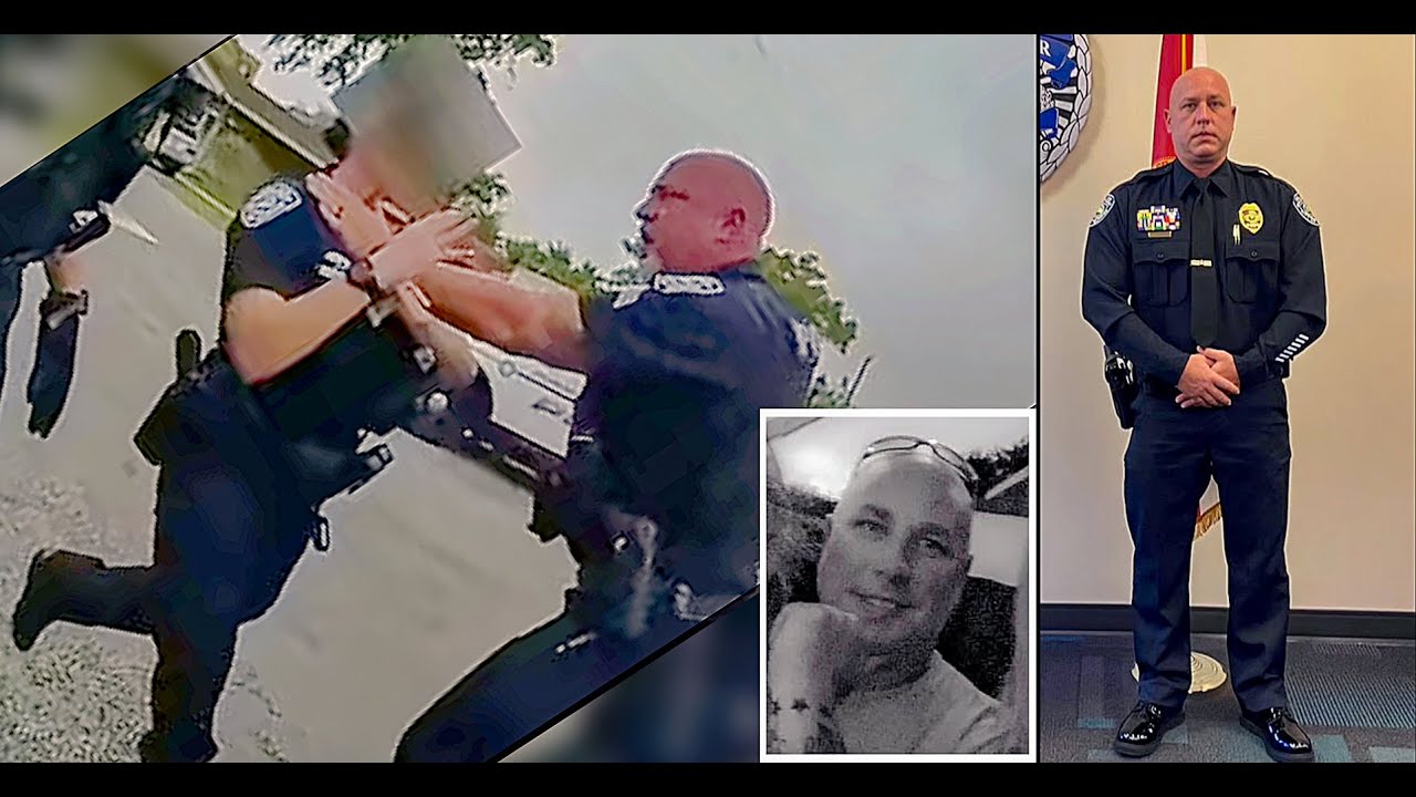 WATCH Full Video and Audio Showing Florida Cop Attacking Female Cop who tried to keep him from Macing Handcuffed Man PINAC News