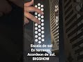 escala de sol en notas terceras acordeon de sol aprende teoria basica para principiante #shorts