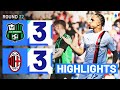 Sassuolo AC Milan goals and highlights