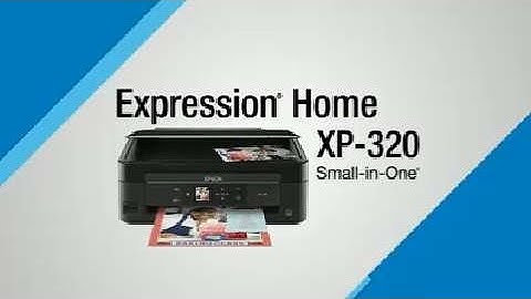 Epson Expression Home XP-320 | Take the Tour of the All-in-One Printer