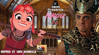 Nimona Vs. Kahmunrah Inspired By -Kk4Jr