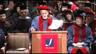 Juilliard Commencement 2012--Athol Fugard, Speaker
