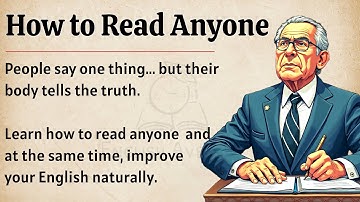 How to Read Anyone Instantly - Psychology Tips || Graded Reader || Improve Your English Skills ✅