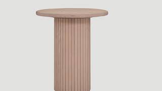★mi★ColemanNaturalWoodRollTable 90 ☆mi☆ColemanNaturalWoodRollTable 90 Chelsea Natural Ash