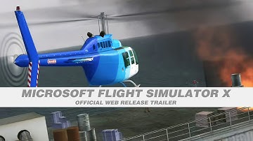 Microsoft Flight Simulator X (FSX) 2006 Official Web Trailer Video