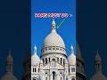 Montmartre dome of Basilica Paris France