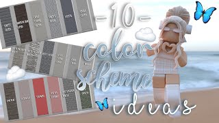 10 Color Scheme Ideas For Bloxburg Builds Bloxburg Tips And Tricks Nixilia Youtube - robux color combo