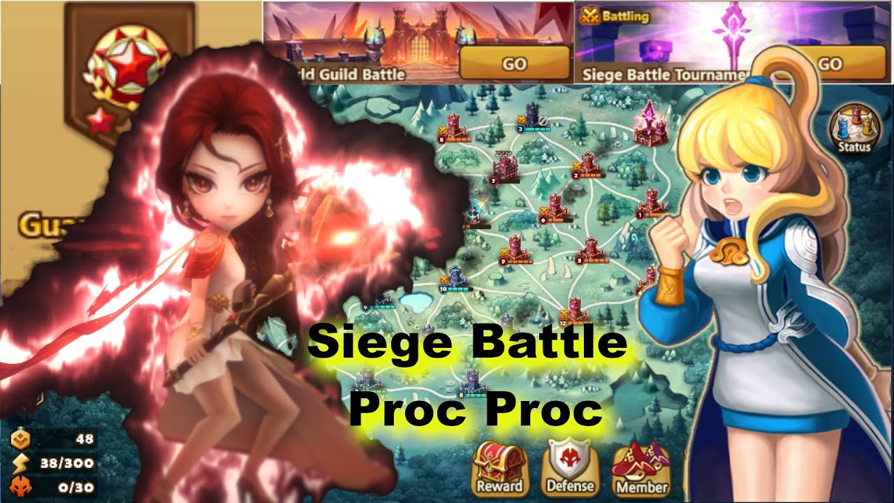 siege eps 2 summoner war sky arena - arivanw - YouTube