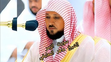 سورة الزمر الشيخ ماهر بن حمد المعيقلي