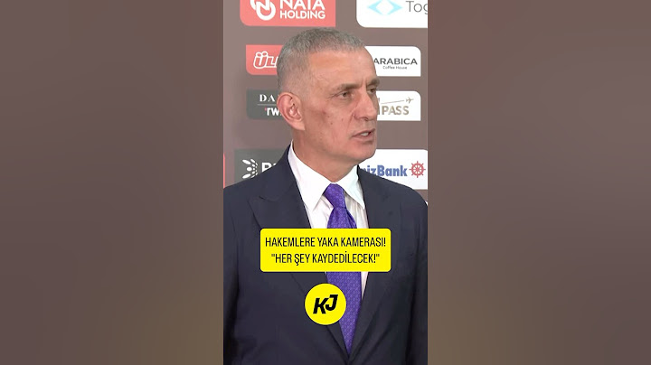 TFF Başkanı İbrahim Hacıosmanoğlu, hakemlere yaka kamerası takılacağını açıkladı!