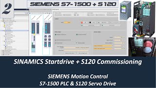MS05c. [Siemens S120 #2] SINAMICS S120 Configuration and Commissioning via Startdrive TIA Portal screenshot 3