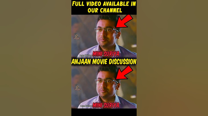Suriya Anjaan Movie Discussion Funny 😂  Full Video In Channel #shorts #roast #trending #kaiyilamic