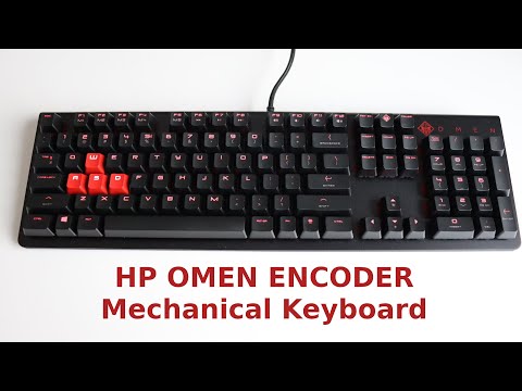 HP OMEN Encoder Mechanical Keyboard with CHERRY MX Switches