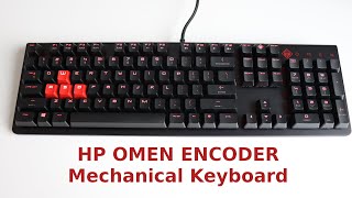 HP OMEN Encoder Mechanical Keyboard with CHERRY  MX Switches