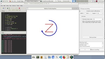 membuat logo dari pustaka turtle di python