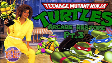 Teenage mutant ninja turtles (TMNT) arcade restoration pt.3 The last of the body work