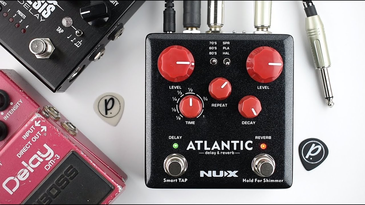 NUX Atlantic ディレイ リバーブ - 器材