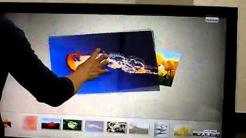 Microsoft Windows 7 native multitouch video using PulseIR Touch screen (2010.05.10)