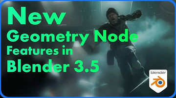 Blender 3.5 New Geometry Nodes Features in LESS than 2 minutes.
