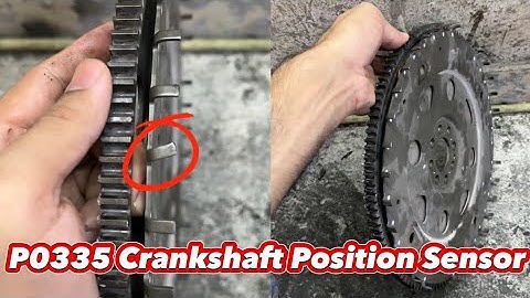 How to Fix P0335 Crank Sensor Circuit || RPM fluctuation || Long Cranking