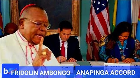 12/7/25. FRIDOLIN AMBONGO APINGA MKATABA WA AMANI ULAYA.