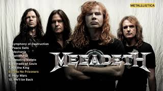 Megadeth  10 Best  Of All Time Metalllistica Version