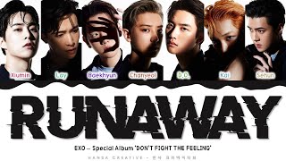 EXO - ' Runaway' Lyrics Color Coded (Han/Rom/Eng)  | @HansaGame