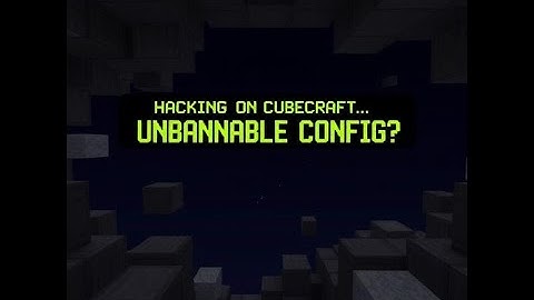 Cheating on CubeCraft with Solstice hacked client