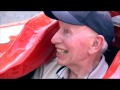 John Surtees With Fernando Alonso And Jake Humphrey Compare Their F1 Ferraris