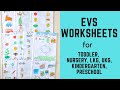 Daily Practice EVS Worksheets for Toddler, Nursery, LKG, UKG, Kindergarten, Preschool | #3