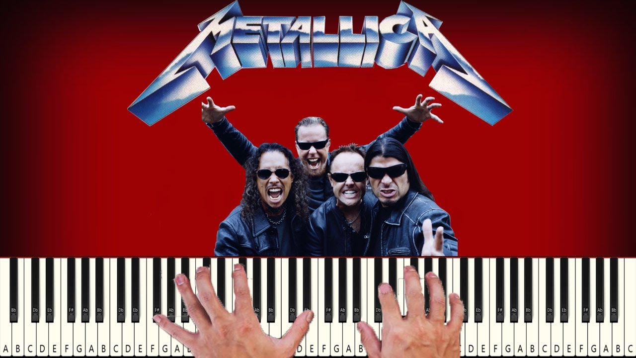 Metallica - Nothing Else Matters - PIANO TUTORIAL - YouTube