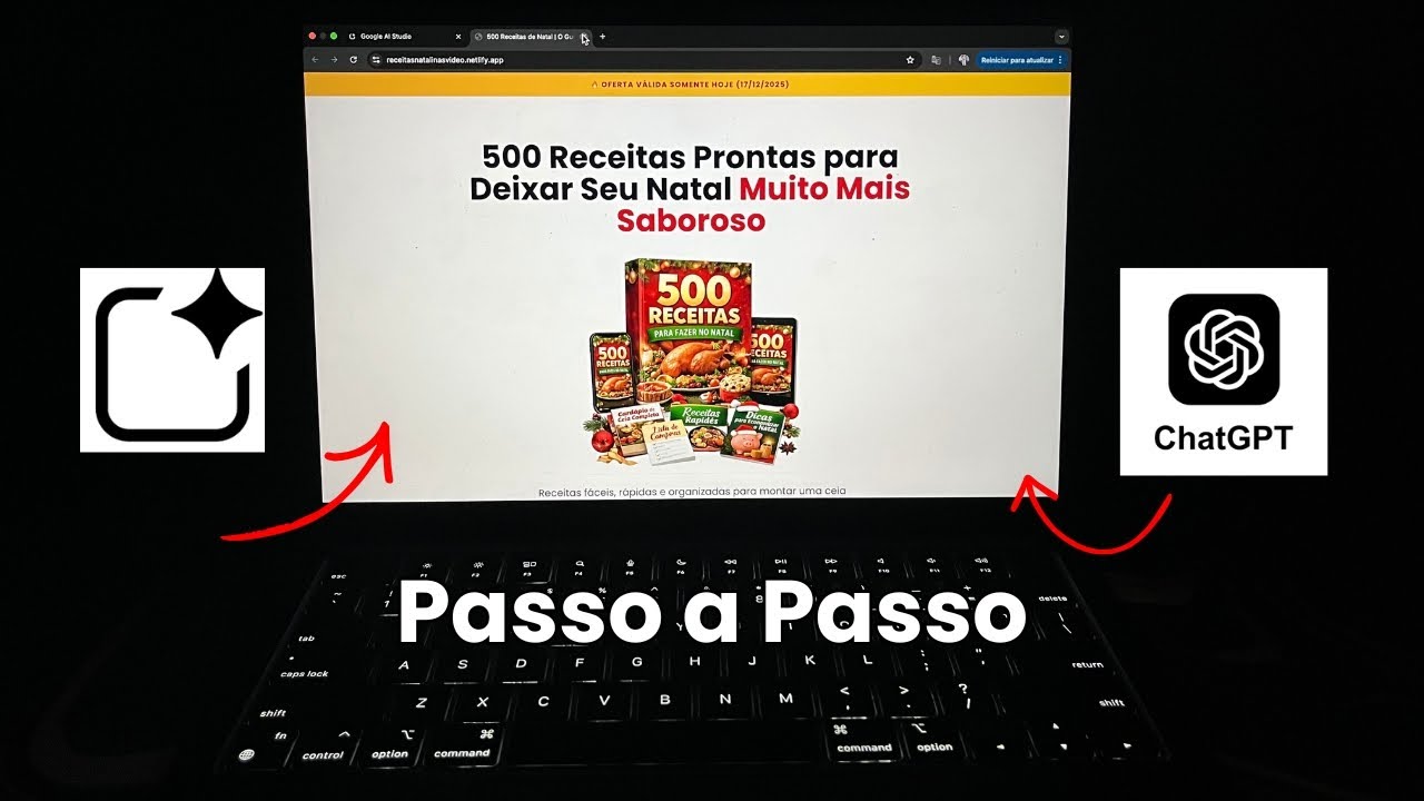 criando uma página de vendas 100% de graça pelo google ai studio - low ticket